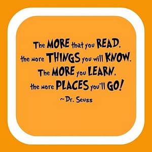 Dr Seuss Famous quote